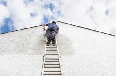Peinture extérieure à Soulières — façades et ravalement
